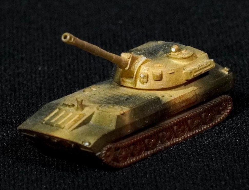 2S1 Gvozdika Unpainted Miniature – Dark Grey Resin Self-Propelled Howitzer – 1/48 • 1/56 • 1/64 • 1/72 • 1/76 • 1/87 • 1/100 • 1/144