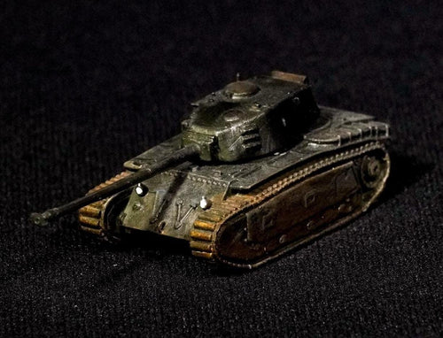 ARL-44 Unpainted Miniature – Dark Grey Resin French Heavy Tank – 1/48 • 1/56 • 1/64 • 1/72 • 1/76 • 1/87 • 1/100 • 1/144