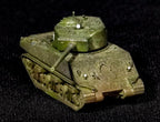 Sherman Jumbo Unpainted Miniature – Dark Grey Resin U.S. Assault Tank – 1/48 • 1/56 • 1/64 • 1/72 • 1/76 • 1/87 • 1/100 • 1/144