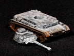 Panzer IV Unpainted Miniature – Dark Grey Resin German Medium Tank – 1/48 • 1/56 • 1/64 • 1/72 • 1/76 • 1/87 • 1/100 • 1/144