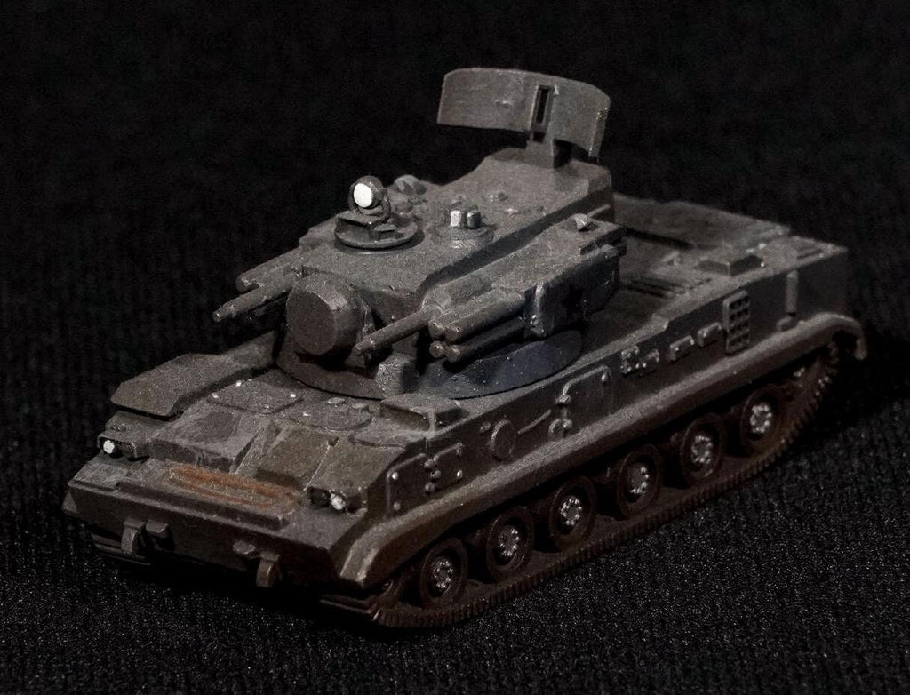 2K22 Tunguska Unpainted Miniature – Dark Grey Resin Military Model – 1/48 • 1/56 • 1/64 • 1/72 • 1/76 • 1/87 • 1/100 • 1/144