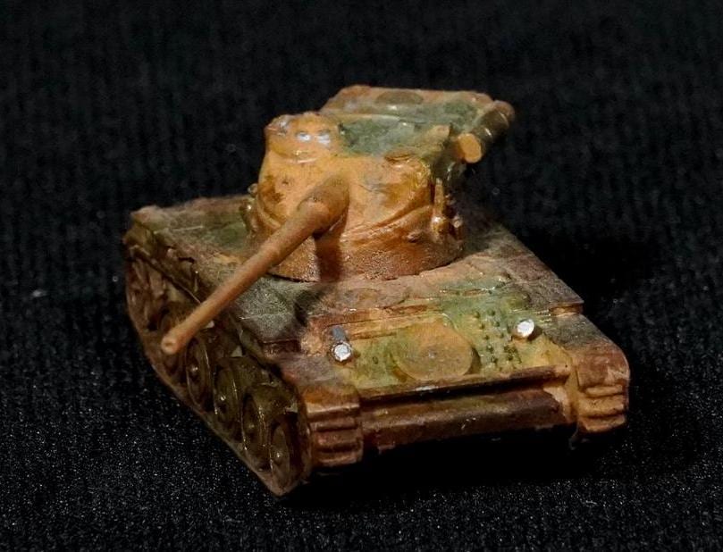 AMX-13 Unpainted Miniature – Dark Grey Resin French Light Tank – 1/48 • 1/56 • 1/64 • 1/72 • 1/76 • 1/87 • 1/100 • 1/144