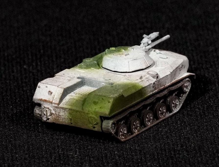BMD-1 Unpainted Miniature – Dark Grey Resin Airborne IFV – 1/48 • 1/56 • 1/64 • 1/72 • 1/76 • 1/87 • 1/100 • 1/144