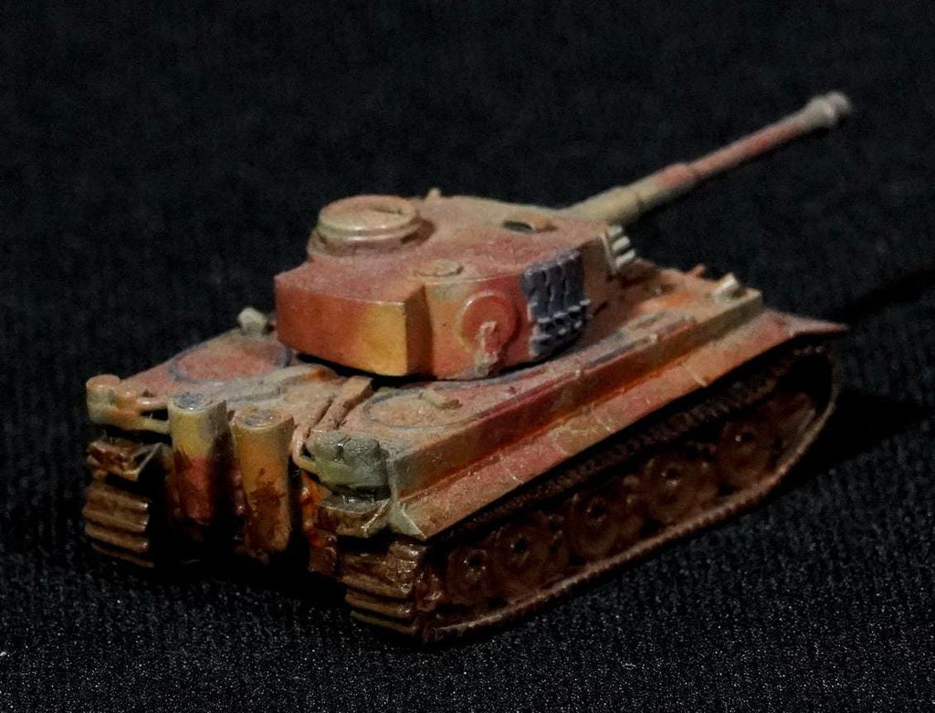 Tiger I Unpainted Miniature – Dark Grey Resin German Heavy Tank – 1/48 • 1/56 • 1/64 • 1/72 • 1/76 • 1/87 • 1/100 • 1/144