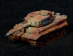 Tiger I Unpainted Miniature – Dark Grey Resin German Heavy Tank – 1/48 • 1/56 • 1/64 • 1/72 • 1/76 • 1/87 • 1/100 • 1/144
