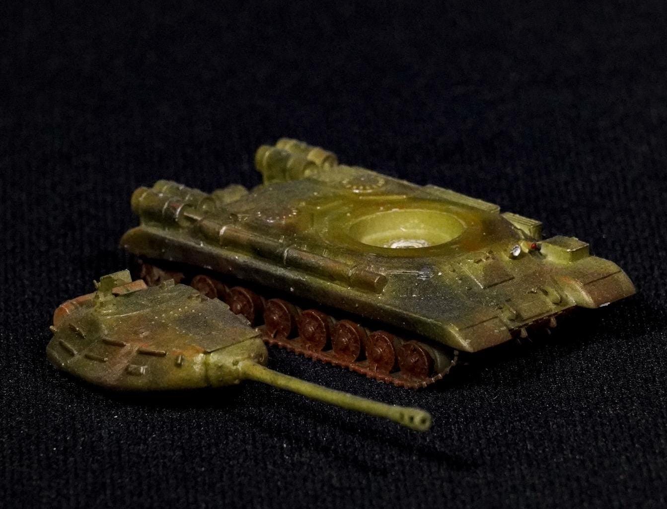 IS-4 Unpainted Miniature – Dark Grey Resin Soviet Heavy Tank – 1/48 • 1/56 • 1/64 • 1/72 • 1/76 • 1/87 • 1/100 • 1/144