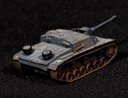 StuG III G Unpainted Miniature – Dark Grey Resin German Assault Gun – 1/48 • 1/56 • 1/64 • 1/72 • 1/76 • 1/87 • 1/100 • 1/144