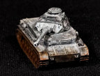 Panzer IV Unpainted Miniature – Dark Grey Resin German Medium Tank – 1/48 • 1/56 • 1/64 • 1/72 • 1/76 • 1/87 • 1/100 • 1/144