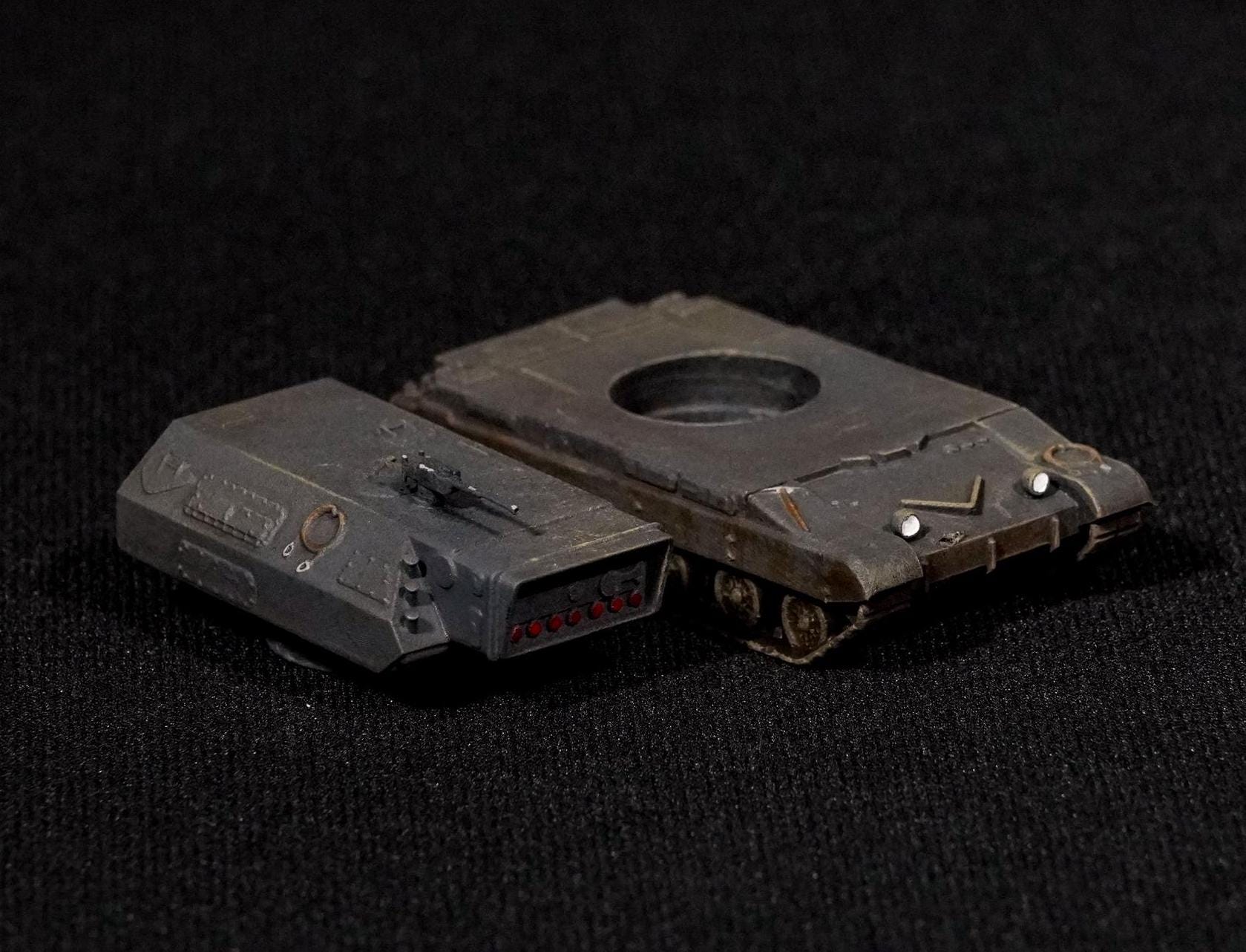 1K17 Szhatie Unpainted Miniature – Dark Grey Resin Military Model – 1/48 • 1/56 • 1/64 • 1/72 • 1/76 • 1/87 • 1/100 • 1/144
