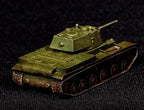 KV-1 Unpainted Miniature – Dark Grey Resin Soviet Heavy Tank – 1/48 • 1/56 • 1/64 • 1/72 • 1/76 • 1/87 • 1/100 • 1/144