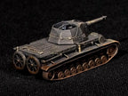 Heuschrecke 10 Unpainted Miniature – Dark Grey Resin German Self-Propelled Howitzer – 1/48 • 1/56 • 1/64 • 1/72 • 1/76 • 1/87 • 1/100 • 1/144