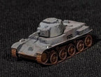 38M Toldi Unpainted Miniature – Dark Grey Resin Hungarian Light Tank – 1/48 • 1/56 • 1/64 • 1/72 • 1/76 • 1/87 • 1/100 • 1/144