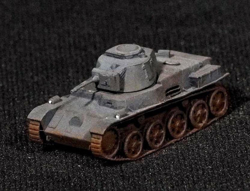 38M Toldi Unpainted Miniature – Dark Grey Resin Hungarian Light Tank – 1/48 • 1/56 • 1/64 • 1/72 • 1/76 • 1/87 • 1/100 • 1/144
