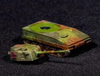 FV433 Abbot Unpainted Miniature – Dark Grey Resin Self-Propelled Gun – 1/48 • 1/56 • 1/64 • 1/72 • 1/76 • 1/87 • 1/100 • 1/144