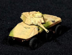 EE-9 Cascavel Unpainted Miniature – Dark Grey Resin Brazilian Armoured Car – 1/48 • 1/56 • 1/64 • 1/72 • 1/76 • 1/87 • 1/100 • 1/144