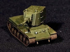 KV-2 Unpainted Miniature – Dark Grey Resin Soviet Heavy Tank – 1/48 • 1/56 • 1/64 • 1/72 • 1/76 • 1/87 • 1/100 • 1/144