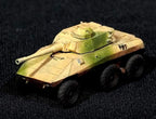 EE-9 Cascavel Unpainted Miniature – Dark Grey Resin Brazilian Armoured Car – 1/48 • 1/56 • 1/64 • 1/72 • 1/76 • 1/87 • 1/100 • 1/144