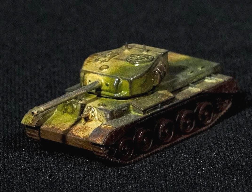 Comet Mk I Unpainted Miniature – Dark Grey Resin British Cruiser Tank – 1/48 • 1/56 • 1/64 • 1/72 • 1/76 • 1/87 • 1/100 • 1/144