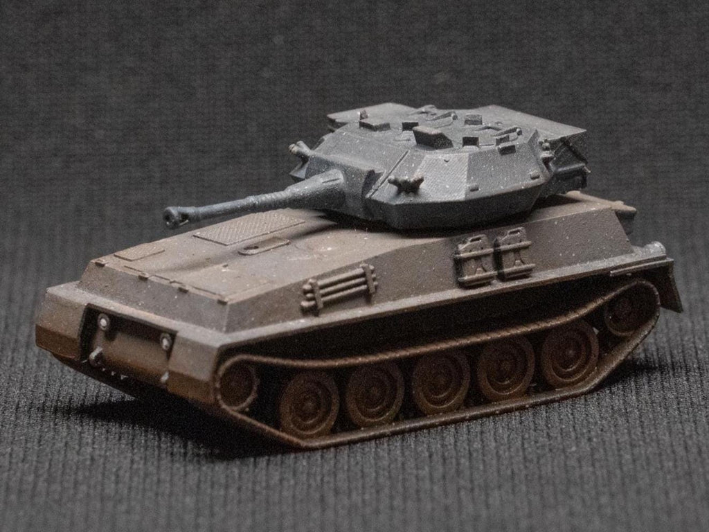 Scorpion FV101 Unpainted Miniature – Dark Grey Resin British Light Tank – 1/48 • 1/56 • 1/64 • 1/72 • 1/76 • 1/87 • 1/100 • 1/144