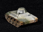 T-60 Unpainted Miniature – Dark Grey Resin Soviet Light Tank – 1/48 • 1/56 • 1/64 • 1/72 • 1/76 • 1/87 • 1/100 • 1/144