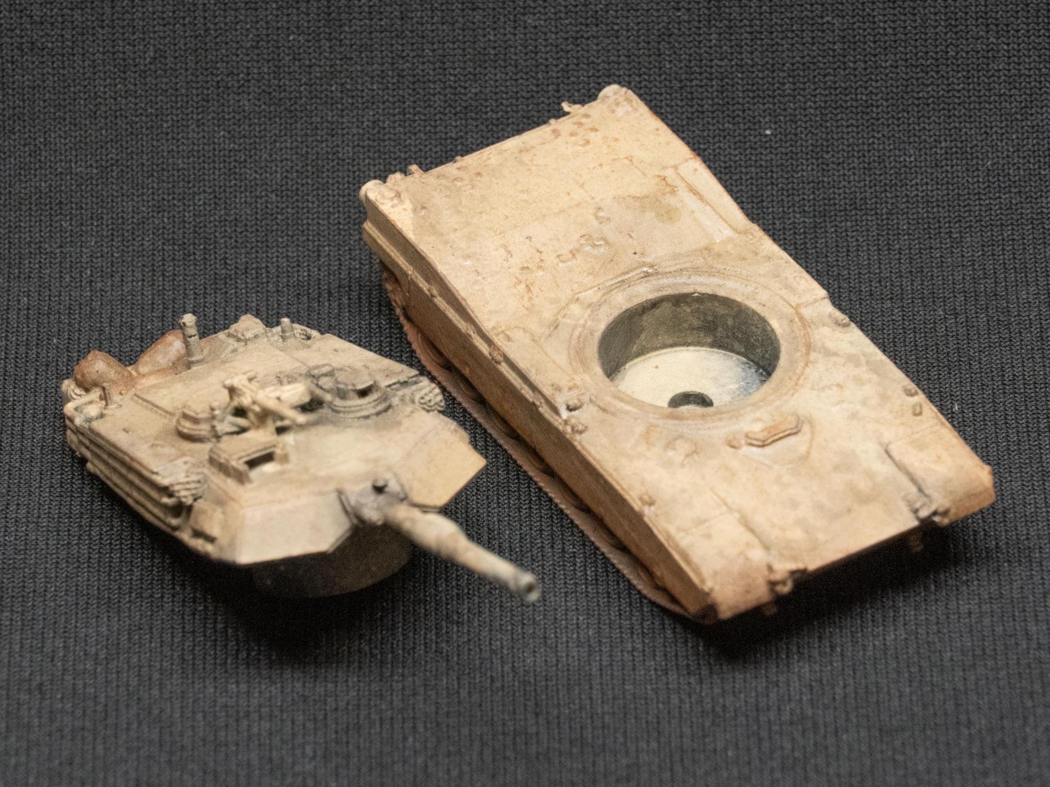 M1 Abrams Unpainted Miniature – Dark Grey Resin U.S. Main Battle Tank – 1/48 • 1/56 • 1/64 • 1/72 • 1/76 • 1/87 • 1/100 • 1/144