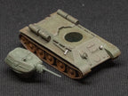 T-34/57 Unpainted Miniature – Dark Grey Resin Soviet Medium Tank – 1/48 • 1/56 • 1/64 • 1/72 • 1/76 • 1/87 • 1/100 • 1/144