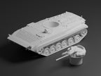 BMP-1 Unpainted Miniature – Dark Grey Resin Infantry Fighting Vehicle – 1/48 • 1/56 • 1/64 • 1/72 • 1/76 • 1/87 • 1/100 • 1/144