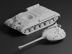 IS-3 Unpainted Miniature – Dark Grey Resin Soviet Heavy Tank – 1/48 • 1/56 • 1/64 • 1/72 • 1/76 • 1/87 • 1/100 • 1/144
