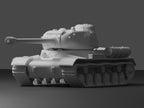IS-2 Unpainted Miniature – Dark Grey Resin Soviet Heavy Tank – 1/48 • 1/56 • 1/64 • 1/72 • 1/76 • 1/87 • 1/100 • 1/144