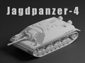 Jagdpanzer IV Unpainted Miniature – Dark Grey Resin German Tank Destroyer – 1/48 • 1/56 • 1/64 • 1/72 • 1/76 • 1/87 • 1/100 • 1/144