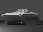 BMP-1 Unpainted Miniature – Dark Grey Resin Infantry Fighting Vehicle – 1/48 • 1/56 • 1/64 • 1/72 • 1/76 • 1/87 • 1/100 • 1/144