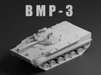 BMP-3 Unpainted Miniature – Dark Grey Resin Infantry Fighting Vehicle – 1/48 • 1/56 • 1/64 • 1/72 • 1/76 • 1/87 • 1/100 • 1/144