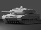 Leopard 2A7 Unpainted Miniature – Dark Grey Resin German Main Battle Tank – 1/48 • 1/56 • 1/64 • 1/72 • 1/76 • 1/87 • 1/100 • 1/144