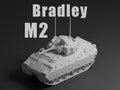 M2 Bradley Unpainted Miniature – Dark Grey Resin U.S. Infantry Fighting Vehicle – 1/48 • 1/56 • 1/64 • 1/72 • 1/76 • 1/87 • 1/100 • 1/144
