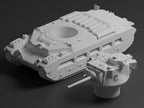 Matilda II Unpainted Miniature – Dark Grey Resin British Infantry Tank – 1/48 • 1/56 • 1/64 • 1/72 • 1/76 • 1/87 • 1/100 • 1/144