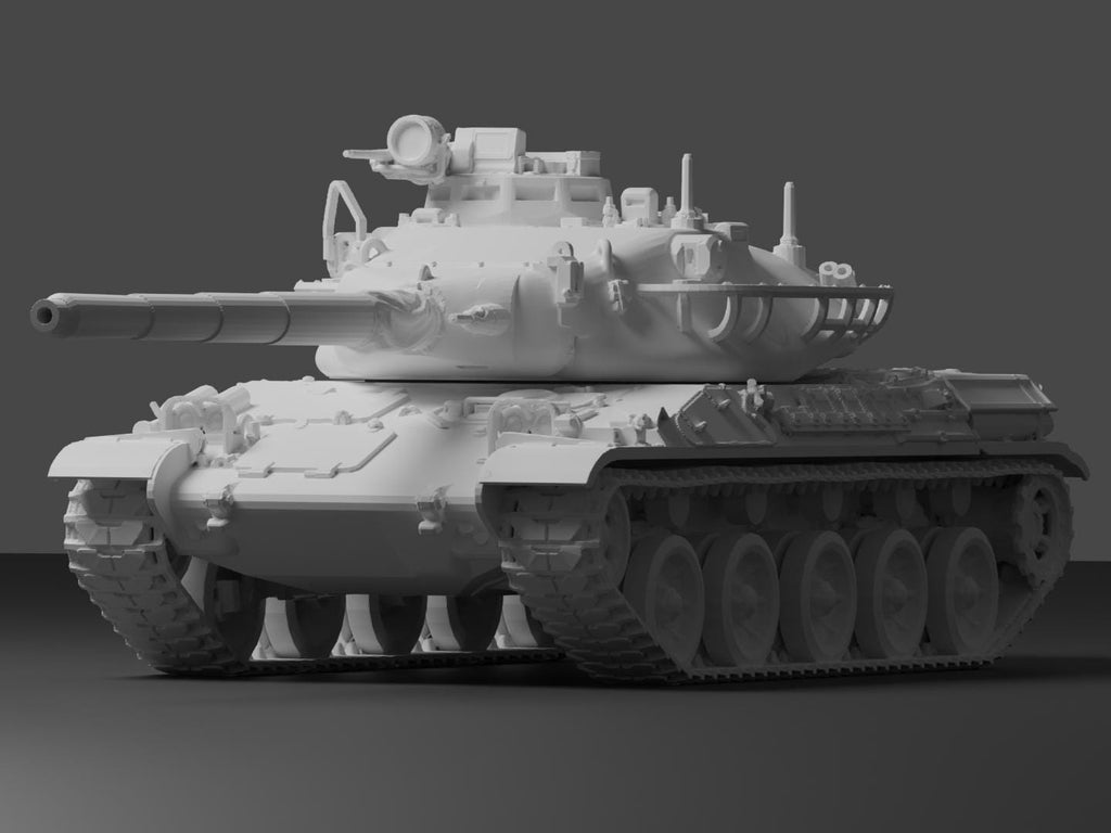 AMX-30 Unpainted Miniature – Dark Grey Resin French Main Battle Tank – 1/48 • 1/56 • 1/64 • 1/72 • 1/76 • 1/87 • 1/100 • 1/144