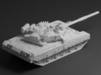T-80U Unpainted Miniature – Dark Grey Resin Russian Main Battle Tank – 1/48 • 1/56 • 1/64 • 1/72 • 1/76 • 1/87 • 1/100 • 1/144