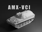 AMX-VCI Unpainted Miniature – Dark Grey Resin APC Model – 1/48 • 1/56 • 1/64 • 1/72 • 1/76 • 1/87 • 1/100 • 1/144