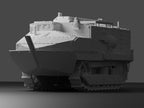 Schneider CA1 Unpainted Miniature – Dark Grey Resin French Assault Tank – 1/48 • 1/56 • 1/64 • 1/72 • 1/76 • 1/87 • 1/100 • 1/144