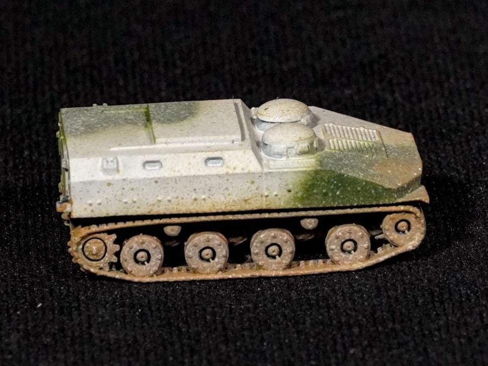 Bobcat APC Unpainted Miniature – Dark Grey Resin Canadian Armored Personnel Carrier – 1/48 • 1/56 • 1/64 • 1/72 • 1/76 • 1/87 • 1/100 • 1/144