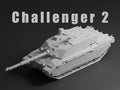 Challenger 2 Unpainted Miniature – Dark Grey Resin British Main Battle Tank – 1/48 • 1/56 • 1/64 • 1/72 • 1/76 • 1/87 • 1/100 • 1/144