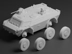 Fennek Recon Vehicle Unpainted Miniature – Dark Grey Resin Armoured Recon Vehicle – 1/48 • 1/56 • 1/64 • 1/72 • 1/76 • 1/87 • 1/100 • 1/144