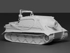 Sturmtiger Unpainted Miniature – Dark Grey Resin German Assault Gun – 1/48 • 1/56 • 1/64 • 1/72 • 1/76 • 1/87 • 1/100 • 1/144