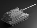 2S35 Koalitsiya Unpainted Miniature – Dark Grey Resin Self-Propelled Howitzer – 1/48 • 1/56 • 1/64 • 1/72 • 1/76 • 1/87 • 1/100 • 1/144