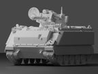 M163 Vulcan Unpainted Miniature – Dark Grey Resin Self-Propelled Anti-Aircraft Gun – 1/48 • 1/56 • 1/64 • 1/72 • 1/76 • 1/87 • 1/100 • 1/144